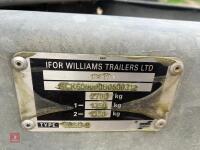 2011 IFOR WILLIAMS LIVESTOCK TRAILER - 32