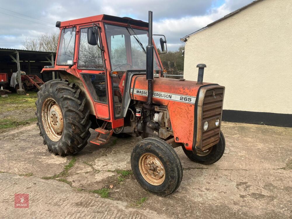 1983 MASSEY FERGUSON 265 2WD TRACTOR