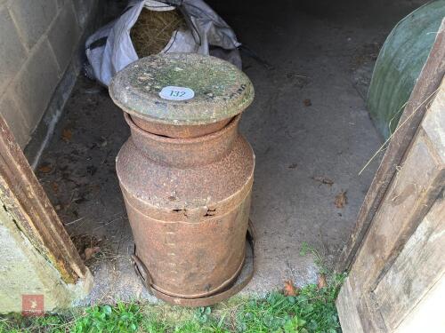 STEEL MILK CHURN