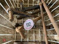 SELECTION OF GATE HINGES - 4