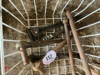 SELECTION OF GATE HINGES - 5