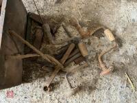 WOODEN BOX OF SPANNERS - 3