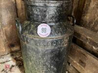 STEEL MILK CHURN - 2