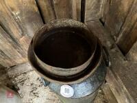 STEEL MILK CHURN - 9