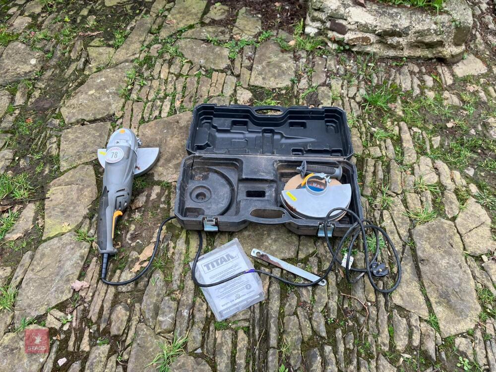 TITAN 9'' ANGLE GRINDER