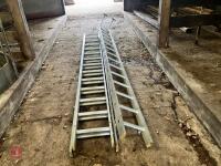 TRIPLE ALUMINIUM EXTENSION LADDER - 2