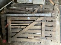 SELECTION OF WOODEN HURDLES - 3