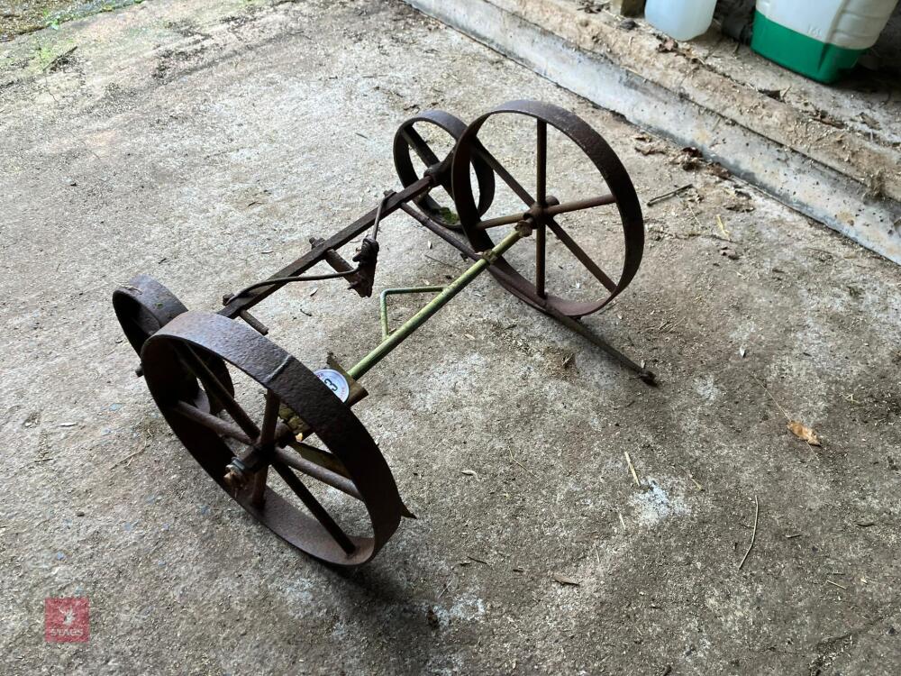 CAST IRON WHEELS