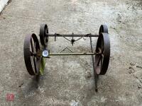 CAST IRON WHEELS - 2