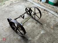 CAST IRON WHEELS - 3