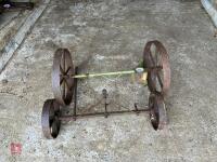 CAST IRON WHEELS - 6