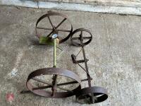 CAST IRON WHEELS - 9