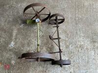 CAST IRON WHEELS - 10