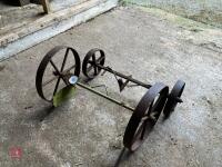 CAST IRON WHEELS - 11