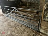 12' GALVANISED FIELD GATE - 2