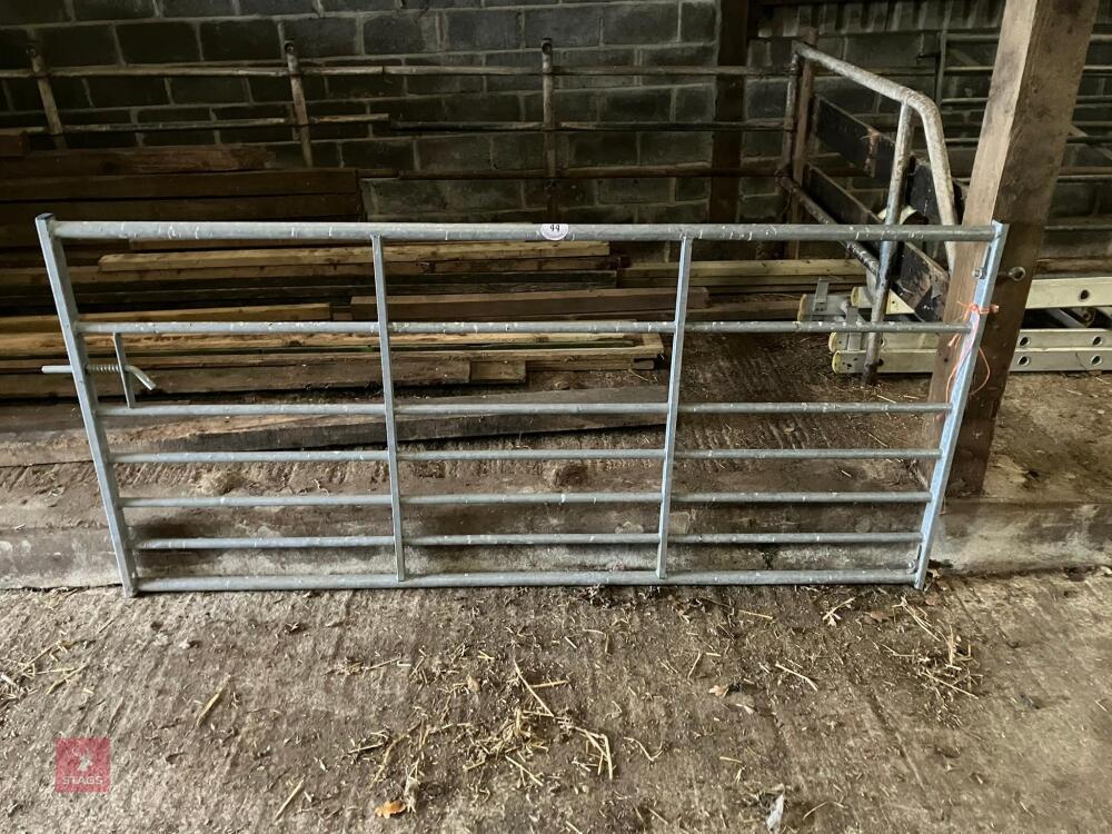 8' GALVANISED FIELD GATE