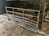 8' GALVANISED FIELD GATE - 2