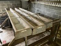 3 XS IAE GROUND FEED TROUGHS - 9