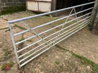 13' GALVANISED FIELD GATE - 12