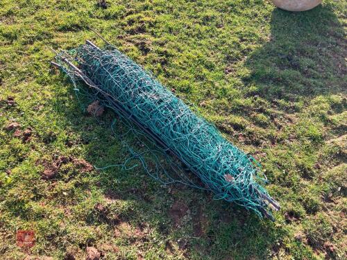 GREEN ELECTRIC POULTRY NETTING
