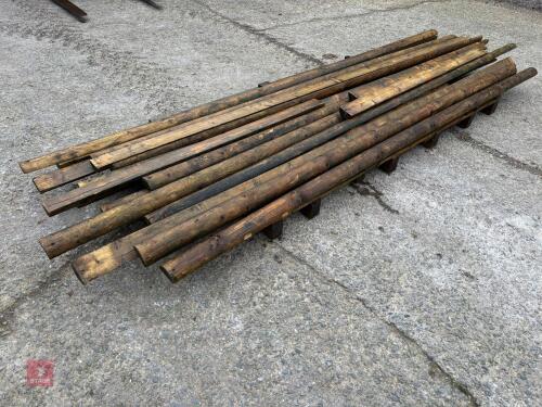 16 HALF FENCING RAILS