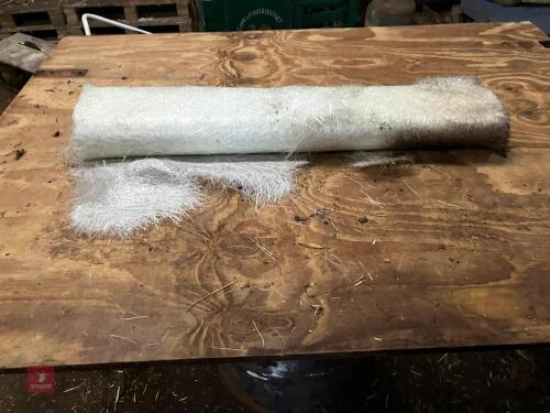 PART ROLL OF FIBRE GLASS REPAIR MATT