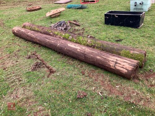 2 TELEGRAPH POLES