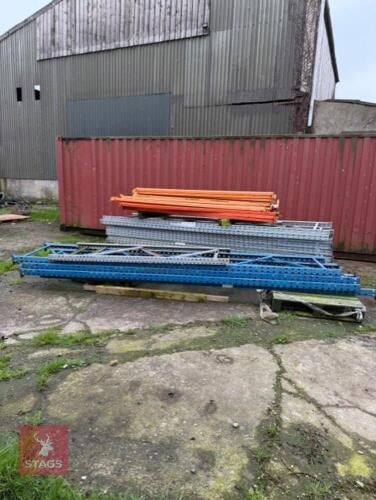 QTY OF PALLET RACKING