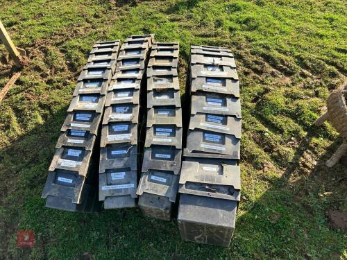 45 ASSORTED WORK SHOP BOXES