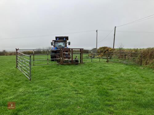 HOMEMADE MOBILE CATTLE PENS