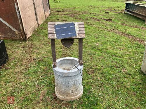 GARDEN SOLAR WATER FEATURE (S/R)