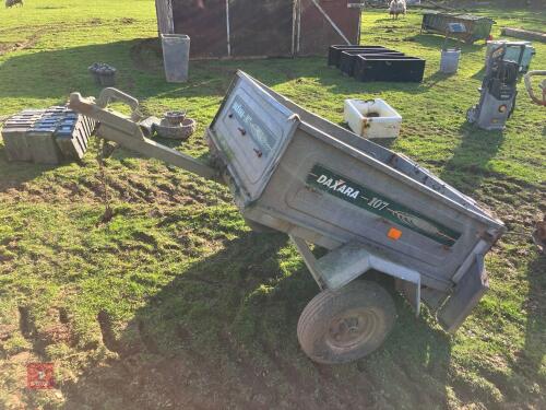 DAXARA 107 GALVANISED TRAILER