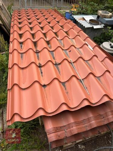 32 X 8' NON DRIP ROOFING SHEETS