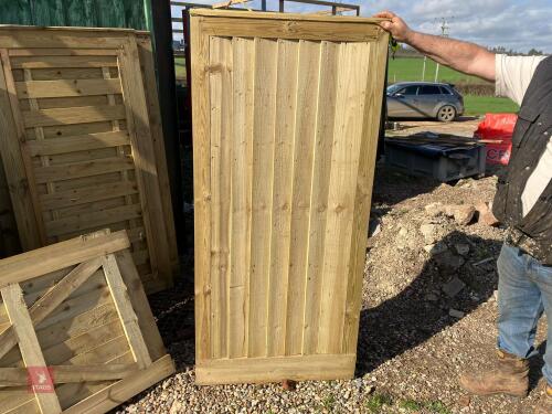 SINGLE TANALISED DOOR