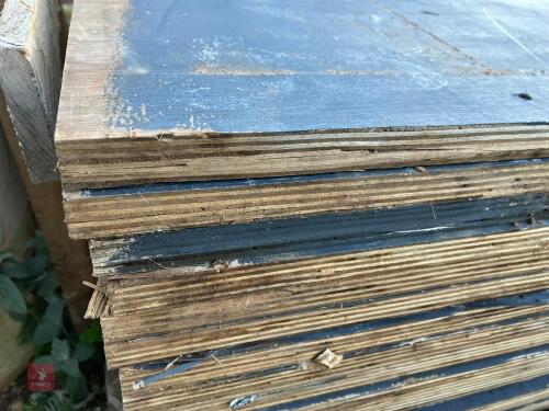 5 X 18MM PLYWOOD SHEETS