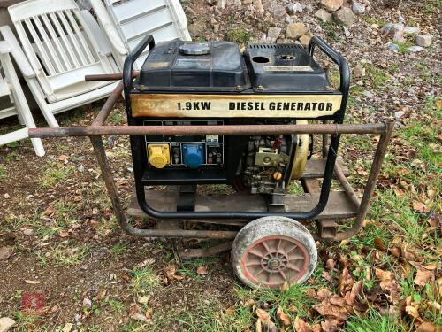 PRO USER G1900 DIESEL GENERATOR
