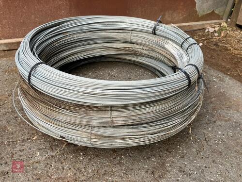 5 ROLLS OF HIGH TENSILE WIRE