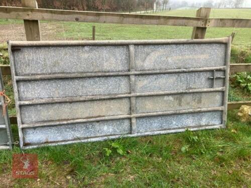 10' SHEETED GATE