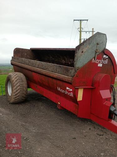 2019 MARSHALL MS 105 DUNG SPREADER