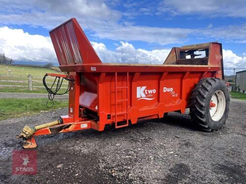 2012 K-TWO DUO 1200 MK4 MUCK SPREADER