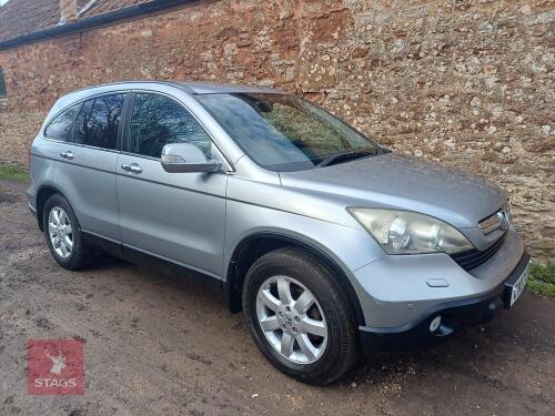 2007 HONDA CR-V 2.2 SILVER CAR