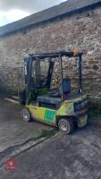 1997 CLARK CEM S 16 ELECTRONIC FORKLIFT - 3