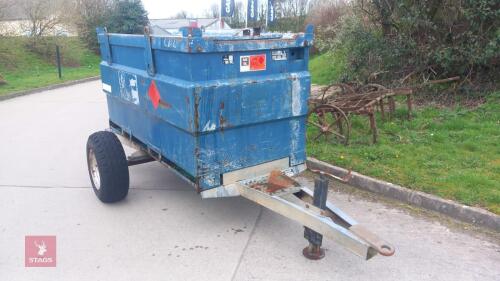 2007 WESTERN 2000L BUNDED DIESEL BOWSER