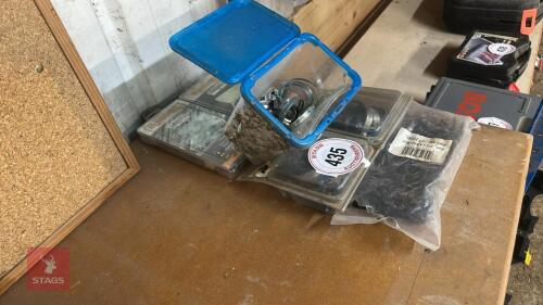 JUBILEE CLIPS, ROLL PINS ETC