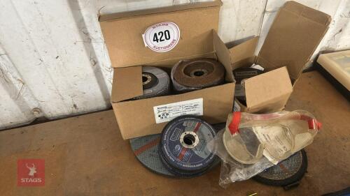 ASSORTED CUTTING DISCS