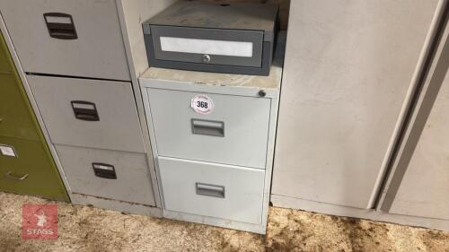 2 DRAWER FILING CABINET