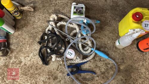 CATTLE HALTERS & SHAMPOO ETC