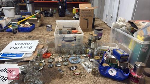 VERY LARGE AMOUNT OF FIXINGS