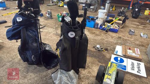 POWAKADDY GOLF BAG & CLUBS
