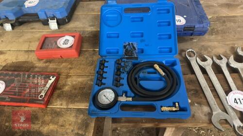 OIL PRESSURE TEST SET